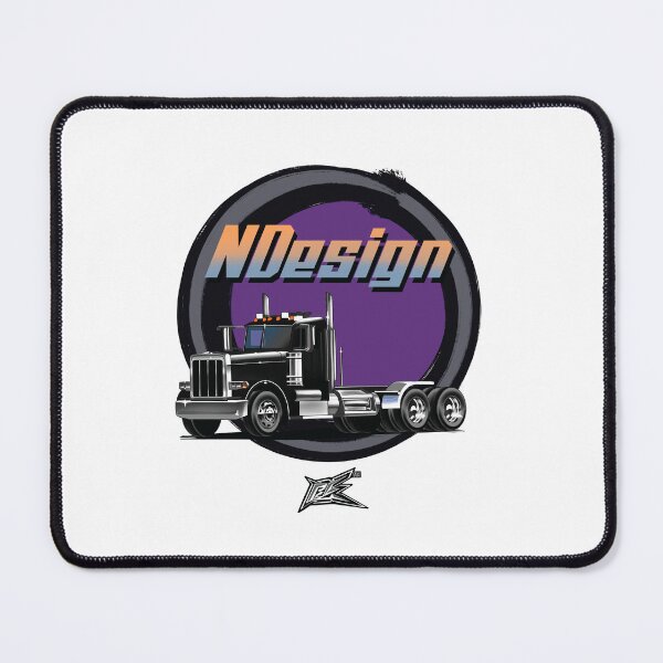 Item preview, large american semi truck black  designed and sold by NaquashM.
