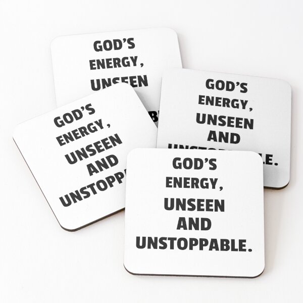 Item preview, God’s Energy, Unseen And Unstoppable designed and sold by EngagingLayout.