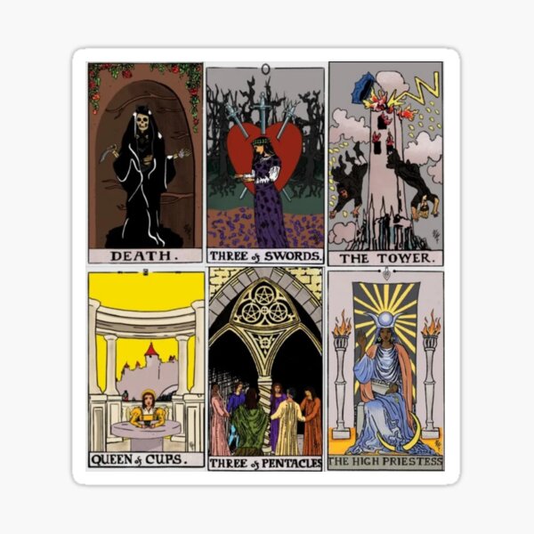 Artikel-Vorschau von Agatha All Along Tarotkarten, designt und verkauft von natswinter.