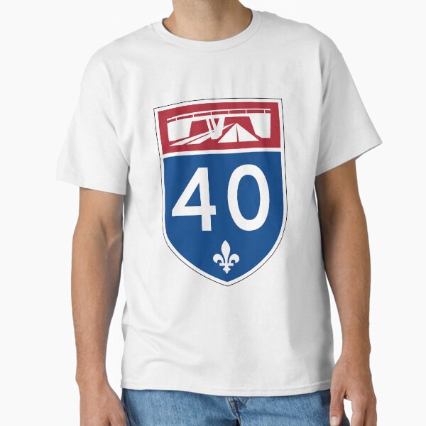 Item preview, Quebec Autoroute A-40 (TCH) Autoroute Félix-Leclerc, Autoroute Métropolitaine, Metropolitan Boulevard, "The Met" | Canada Highway Shield Sign designed and sold by Transit Traveller.