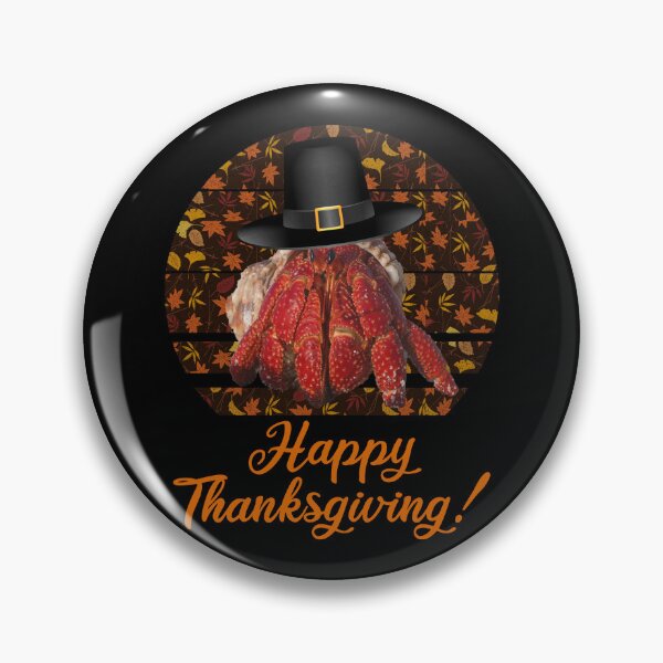 Artikelvorschau, Thanksgiving-Einsiedlerkrebs entworfen und verkauft von Cat Lady Designs.
