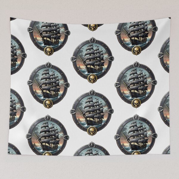 Item preview, black-sails-ship designed and sold by duhnnae.