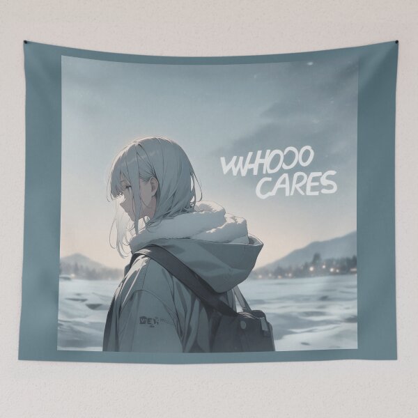 Item preview, Who cares designed and sold by Carameltornado.