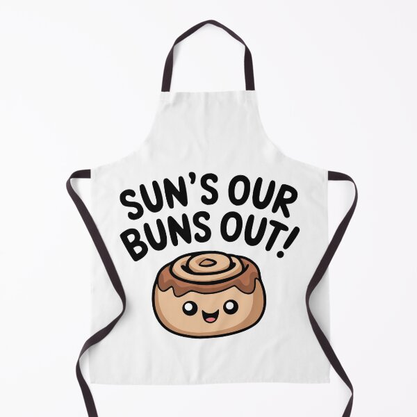 Item preview, Sun's Out Buns Out! Cute Cinnamon Roll designed and sold by PMCreative.