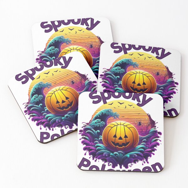 Item preview, Spooky Halloween Waterpolo designed and sold by waterpoloworld.