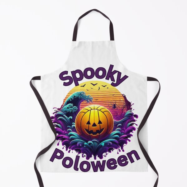 Item preview, Spooky Halloween Waterpolo designed and sold by waterpoloworld.