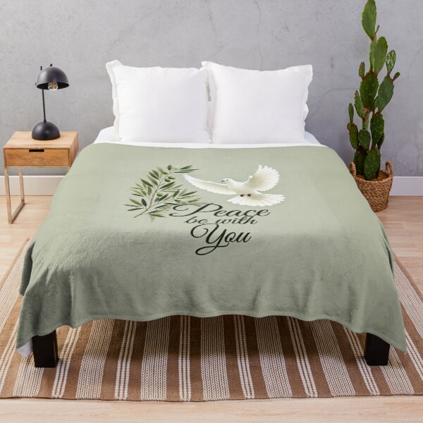 Item preview, Peace Be with You, Dove and Olive Branch designed and sold by MagicByAmos.
