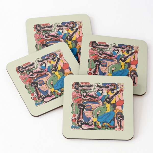 Item preview, Stuck Together – Bunch of Crocodiles designed and sold by MilicaMonaiArt.