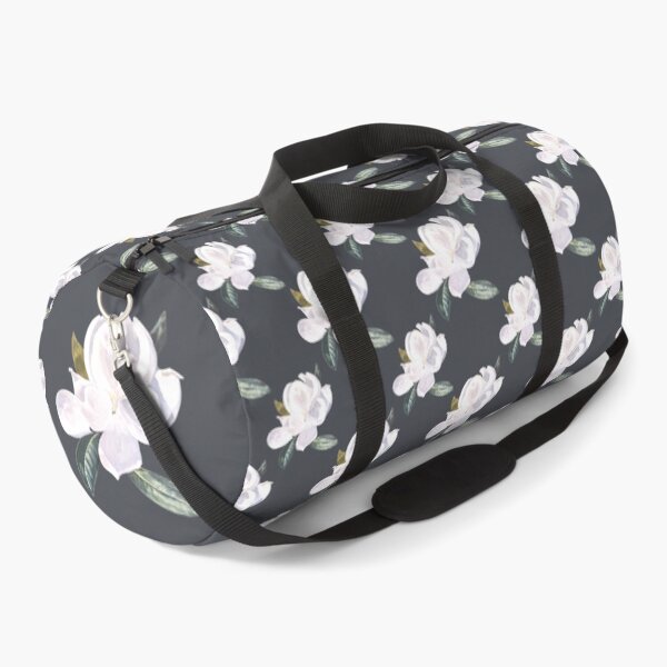 Item preview, Diagonal Magnolia Array on Dark Grey 44484e designed and sold by Art in My Loft.