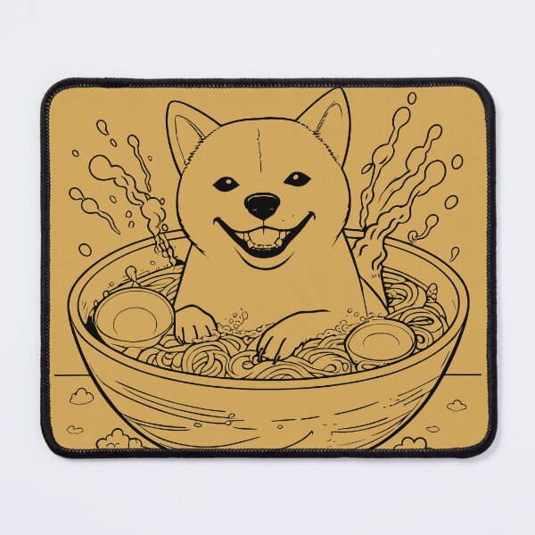 Item preview, Shiba Inu Ramen Onsen designed and sold by finaristya.