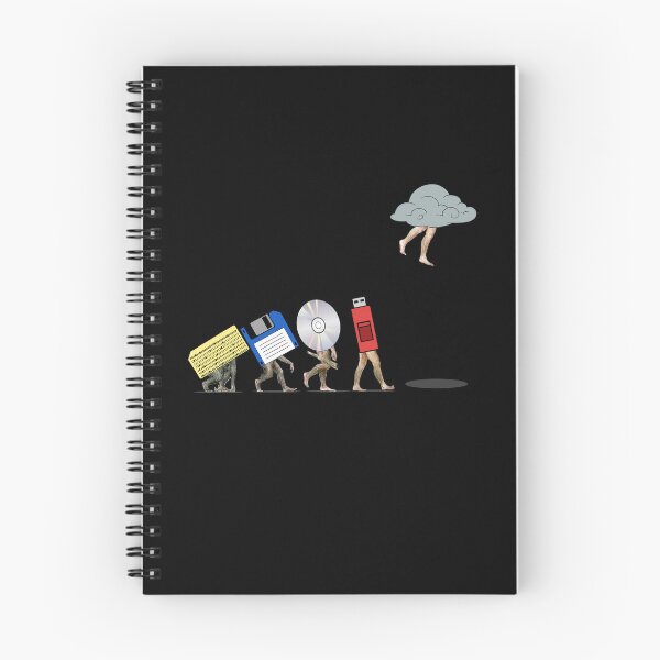 Item preview, Computer Storage Evolution Cloud Funny IT Data designed and sold by Rahjihan.