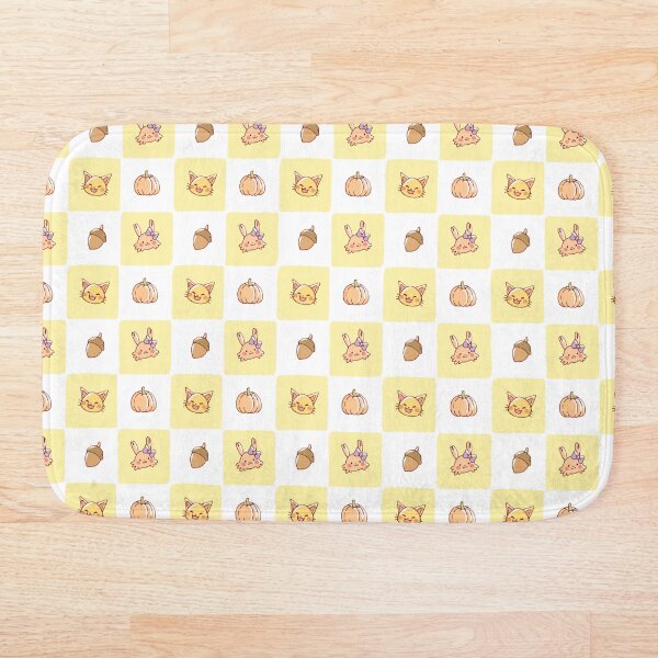 Item preview, Squirrel and Cat Checkered Pattern designed and sold by shuenscorner.