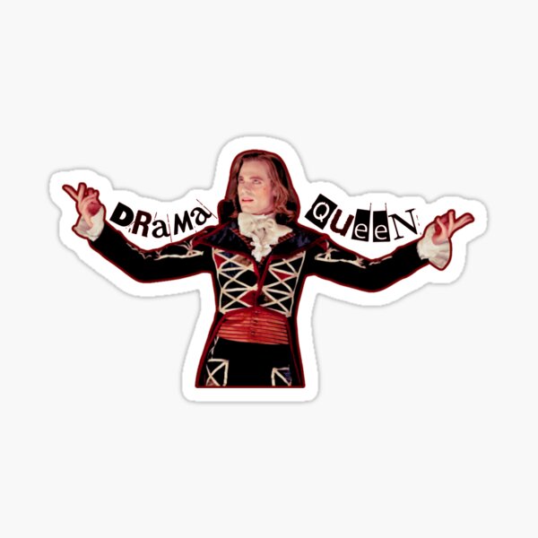 Lestat Drama Queen Sticker