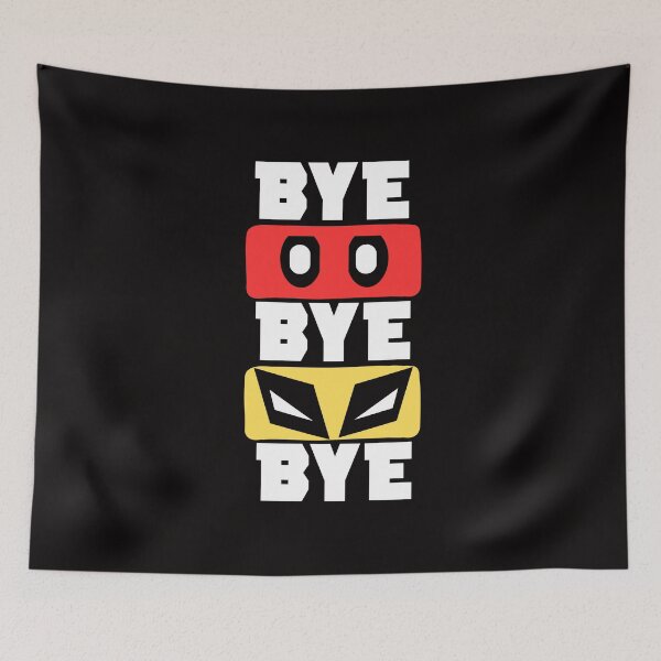 Item preview, Bye-bye-bye White designed and sold by SpiffyD.