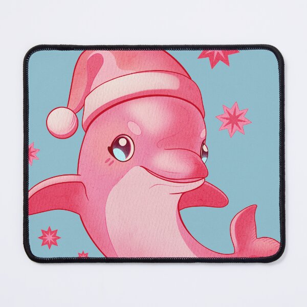 Item preview, Pink christmas dolphin designed and sold by AngeMNunez.