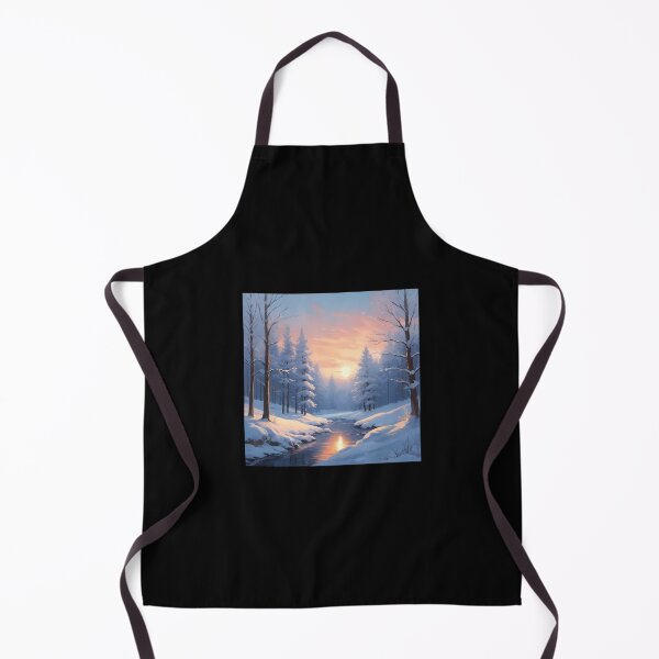 Item preview, Serene Winter Scene designed and sold by AICreativeArts.