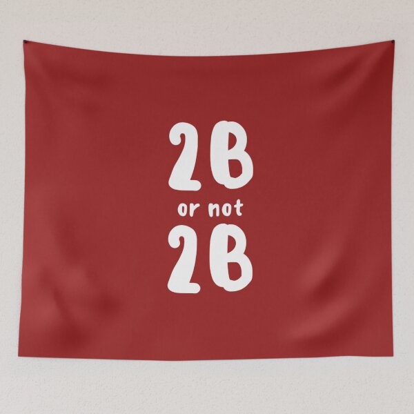 Item preview, 2B or not 2B designed and sold by Kid Wits Ink  "Wise enough to leave a lasting impression!".
