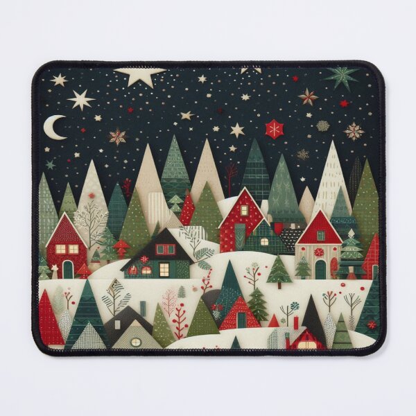 Item preview, Cozy Winter Cottage designed and sold by Spike The Punch Design Co..