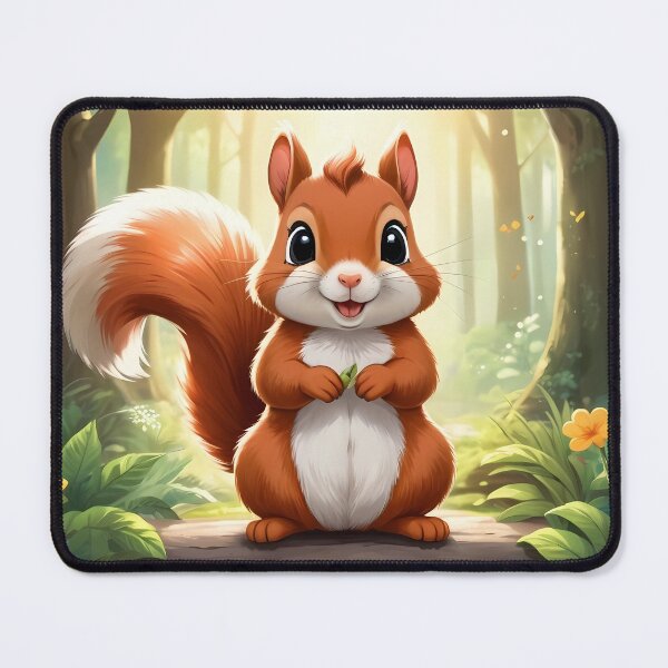 Item preview, Kawaii Squirrel designed and sold by AICreativeArts.