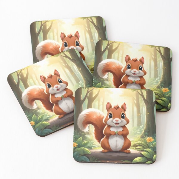 Item preview, Kawaii Squirrel designed and sold by AICreativeArts.