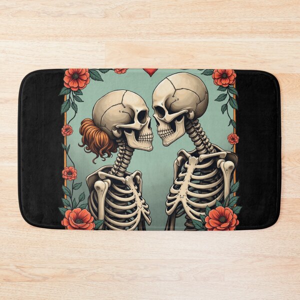 Item preview, Skeleton lovers flower designed and sold by savecloth.