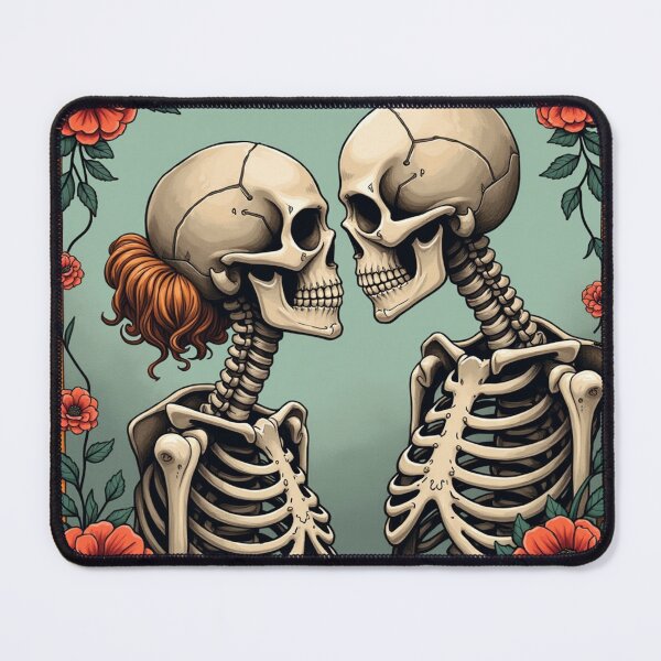 Item preview, Skeleton lovers flower designed and sold by savecloth.