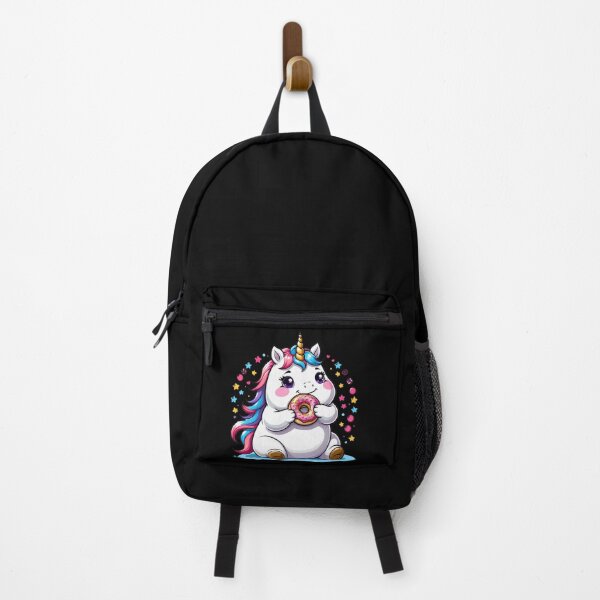 Item preview, Unicorn Lover, Chubby Unicorn Eating Donut designed and sold by saloui.