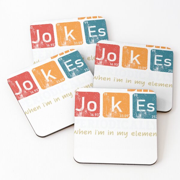 Item preview, Funny Periodic Table Dad Jokes Chemistry Design designed and sold by Tujzui.
