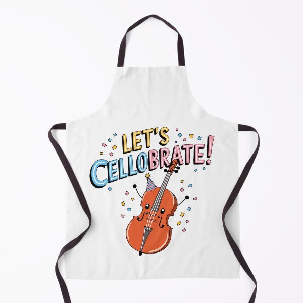 Item preview, Let's Cellobrate! Funny Cello Music Pun designed and sold by PMCreative.