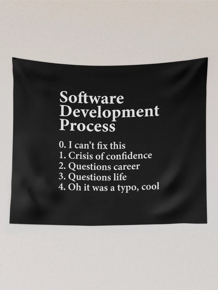 Thumbnail 2 of 3, Tapestry, Software Development Process - Coding Programmer designed and sold by Rahjihan.