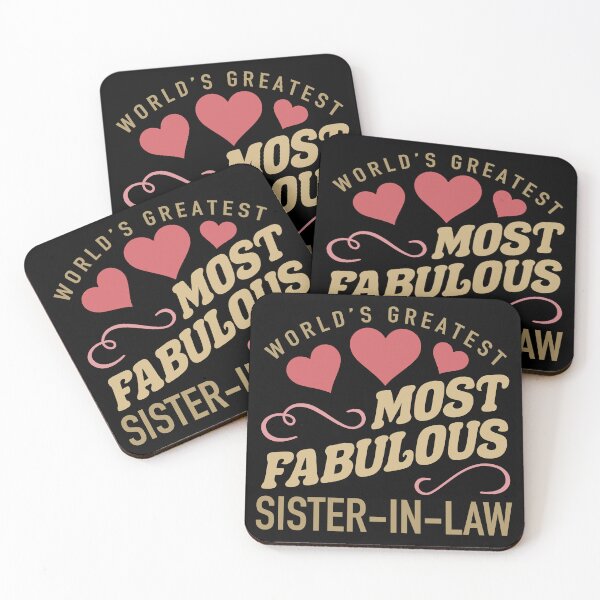 Item preview, Worlds Most Fabulous Sister-In-Law designed and sold by thepixelgarden.