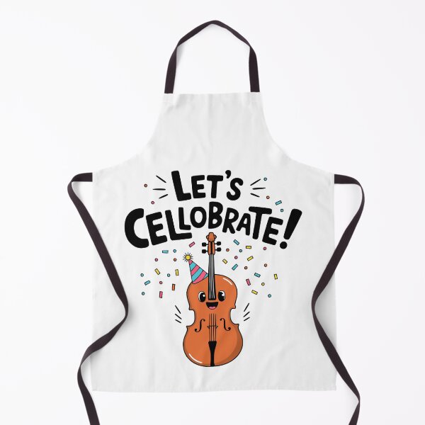 Item preview, Let's Cellobrate! Cute Cello Music Pun designed and sold by PMCreative.