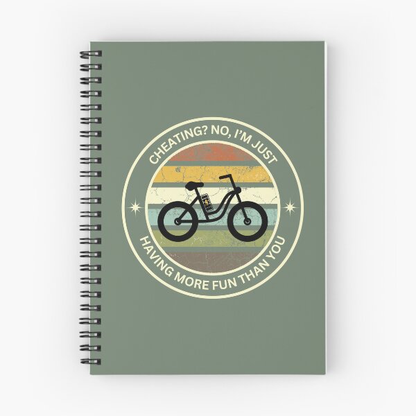 Item preview, Cheating? No, I'm Just Having More Fun Than You Ebike designed and sold by peekasan.
