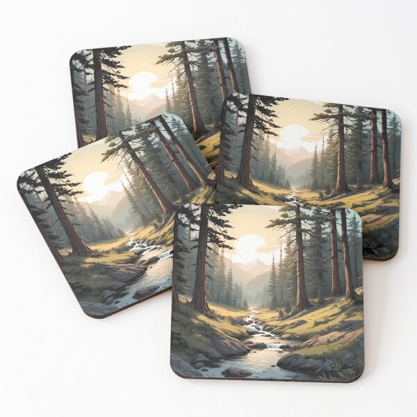 Item preview,  Pinetree Forest designed and sold by AICreativeArts.