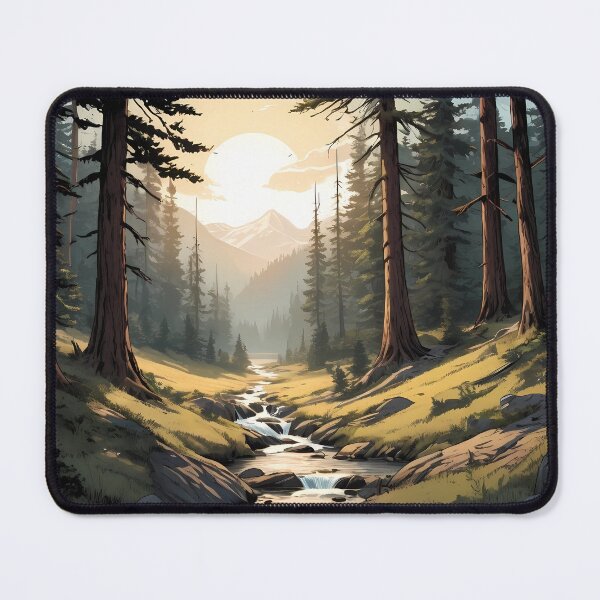 Item preview,  Pinetree Forest designed and sold by AICreativeArts.