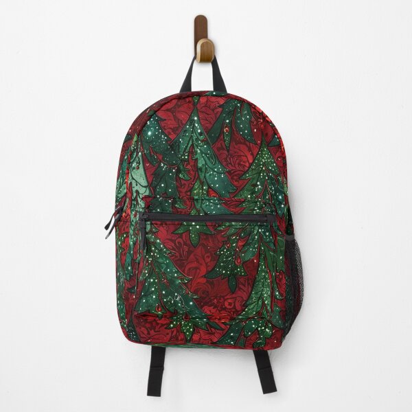 Item preview, Red & Green Christmas Tree Gothic Grunge designed and sold by gjsart.