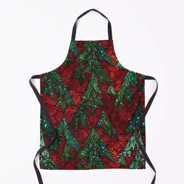 Item preview, Red & Green Christmas Tree Gothic Grunge designed and sold by gjsart.