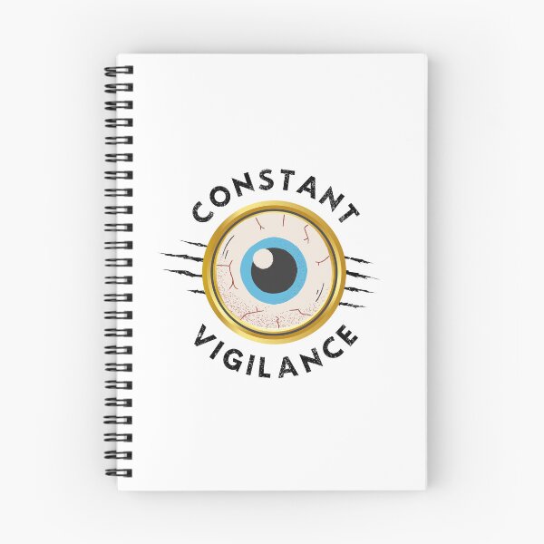 Item preview, Constant Vigilance (Large black text) designed and sold by tom-m-riddle.