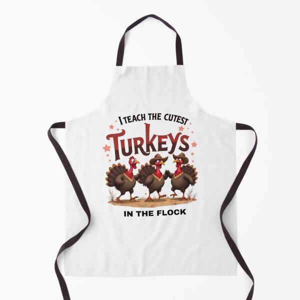 Item preview, I teach the cutest Turkeys in the Flock With Cowboy Turkeys designed and sold by EmeraldCauldren.