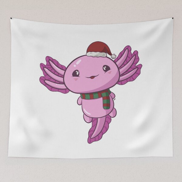 Item preview, Christmas Axolotl designed and sold by LynnArtistic.