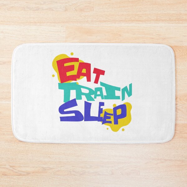 Item preview, Eat Train Sleep Repeat - Color | Gym Rat Fitness Lifestyle Muscle designed and sold by PawaPotto.