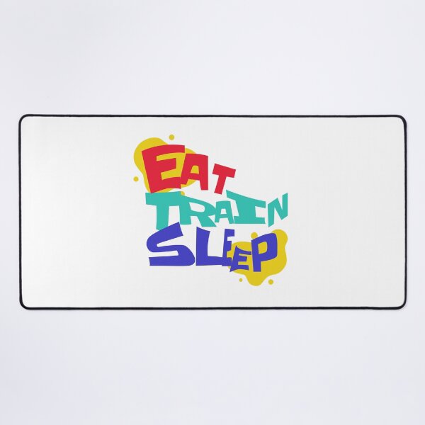 Item preview, Eat Train Sleep Repeat - Color | Gym Rat Fitness Lifestyle Muscle designed and sold by PawaPotto.