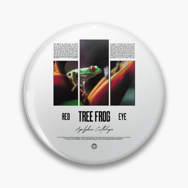 Item preview, Red Eyed Tree Frog Rainforest Amphibian designed and sold by JRRTs.