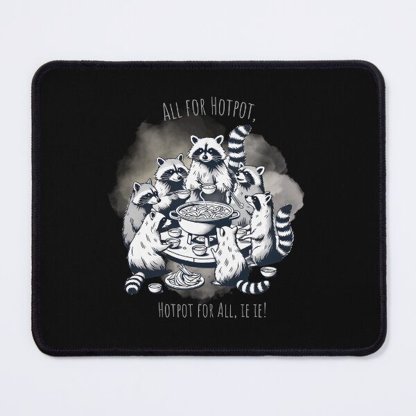 Item preview, Raccoon Hotpot Party! designed and sold by NatureStyle555.