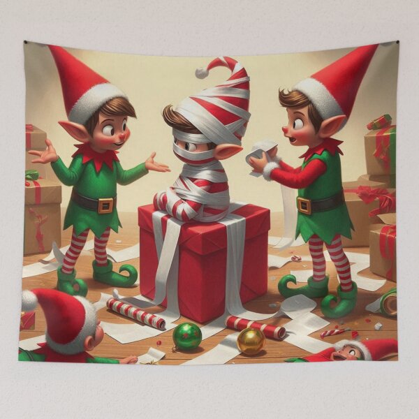 Item preview, Christmas Elf Mischief designed and sold by Fazube.