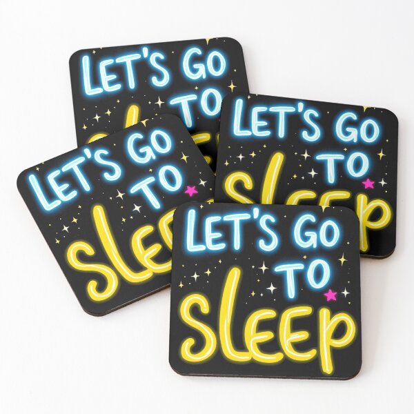 Item preview, Let's Go to Sleep - Playful Handwritten designed and sold by urbsrepublic.