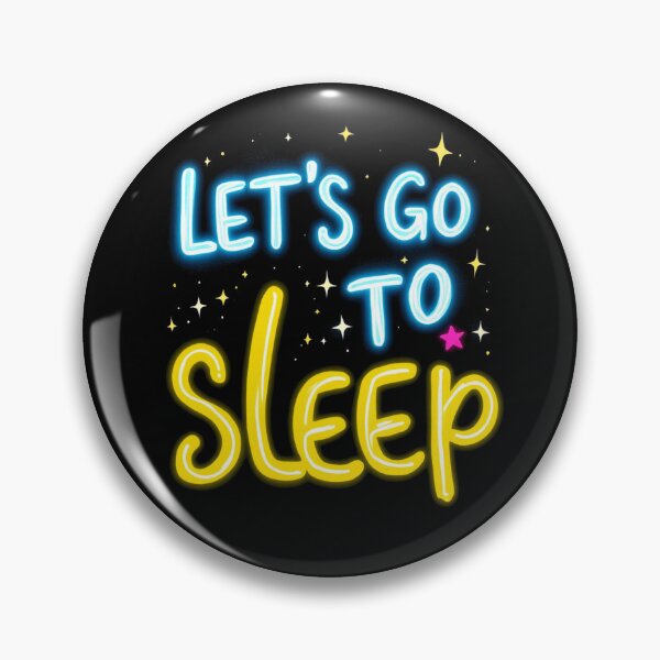 Item preview, Let's Go to Sleep - Playful Handwritten designed and sold by urbsrepublic.