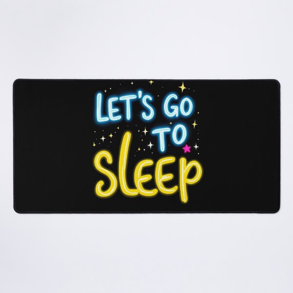 Item preview, Let's Go to Sleep - Playful Handwritten designed and sold by urbsrepublic.