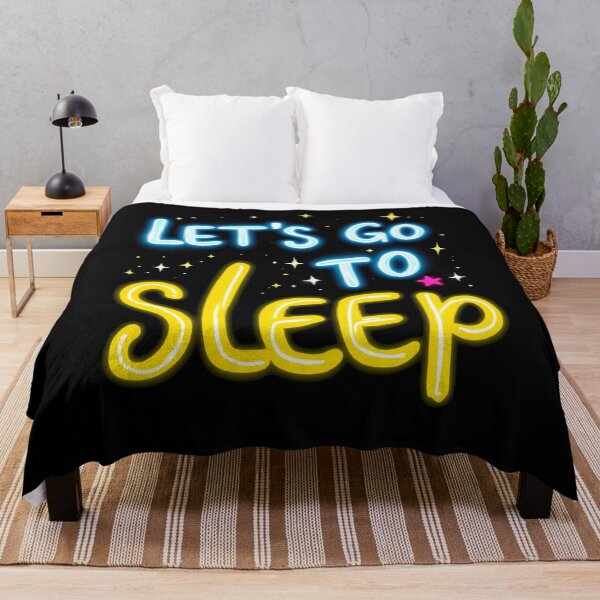 Item preview, Let's Go to Sleep - Playful Handwritten designed and sold by urbsrepublic.