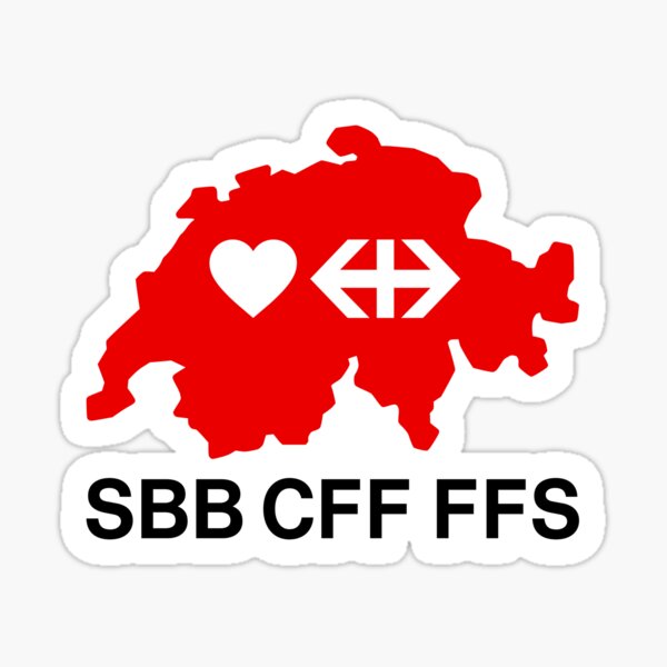 Item preview, Swiss Federal Railways - SBB designed and sold by PuzzlingStuff.